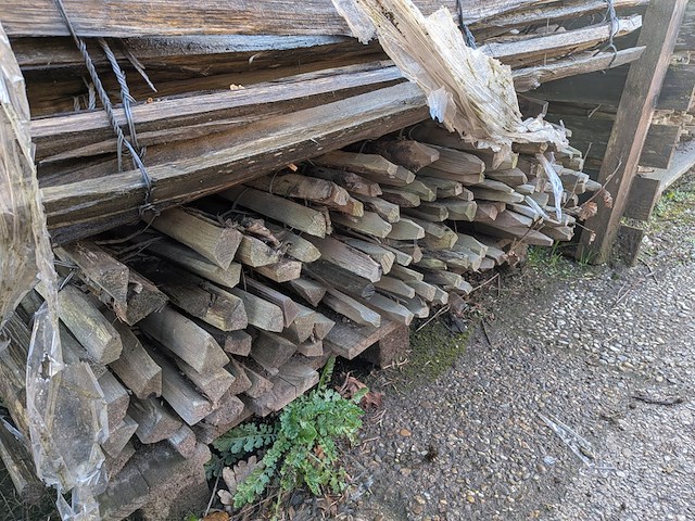 9x rol kastanjehekwerk - afbeelding 7 van  8