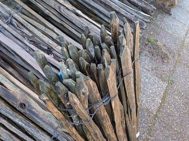 9x rol kastanjehekwerk - afbeelding 4 van  7