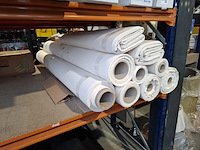 9x rol zware canvas bekledingsstof, ecru/ongebleekt - afbeelding 2 van  8