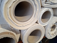 9x rol zware canvas bekledingsstof, ecru/ongebleekt - afbeelding 4 van  8