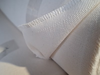 9x rol zware canvas bekledingsstof, ecru/ongebleekt - afbeelding 5 van  8