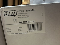 9x sanitair en badkameraccessoires w.o. toilletborstelhouder w.o. grohe, emco - afbeelding 2 van  10