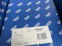 9x sanitair en badkameraccessoires w.o. toilletborstelhouder w.o. grohe, emco - afbeelding 6 van  10