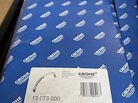 9x sanitair en badkameraccessoires w.o. toilletborstelhouder w.o. grohe, emco - afbeelding 7 van  10