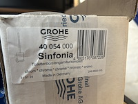 9x sanitair en badkameraccessoires w.o. toilletborstelhouder w.o. grohe, emco - afbeelding 10 van  10