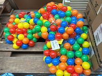 9x set van 100 stuks ballenbak ballen - afbeelding 1 van  5