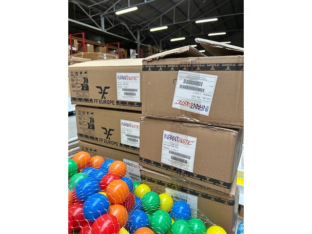 9x set van 100 stuks ballenbak ballen - afbeelding 2 van  5