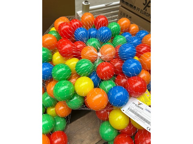 9x set van 100 stuks ballenbak ballen - afbeelding 5 van  5