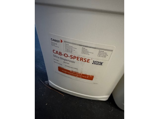 9x silica dispersion cabot, cab-o-sperse - afbeelding 2 van  10