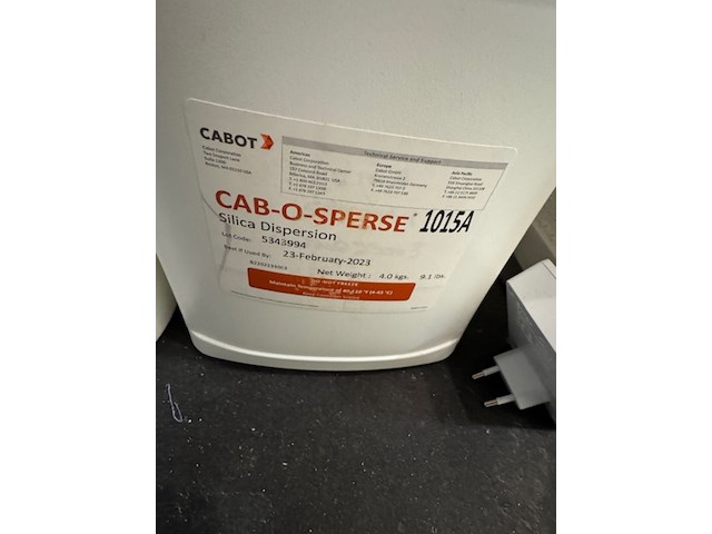 9x silica dispersion cabot, cab-o-sperse - afbeelding 3 van  10