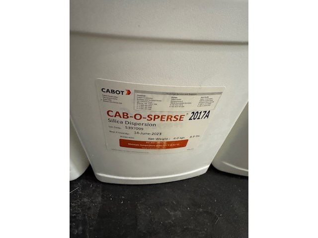 9x silica dispersion cabot, cab-o-sperse - afbeelding 6 van  10