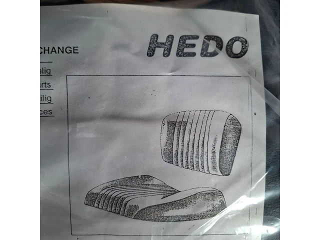 9x spanhoes, 2-delig hedo, 58390/c - afbeelding 2 van  3