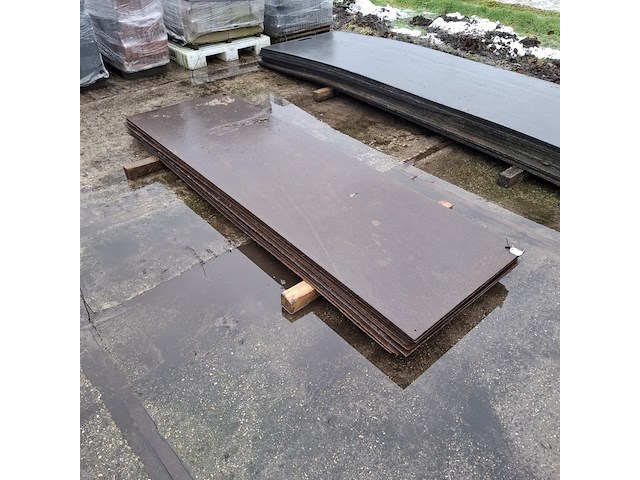 9x stalen rijplaat - afbeelding 1 van  5