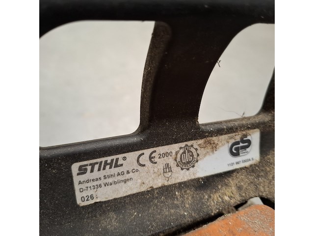 9x stihl gereedschap , stihl, k7, k5, k4 - afbeelding 14 van  41