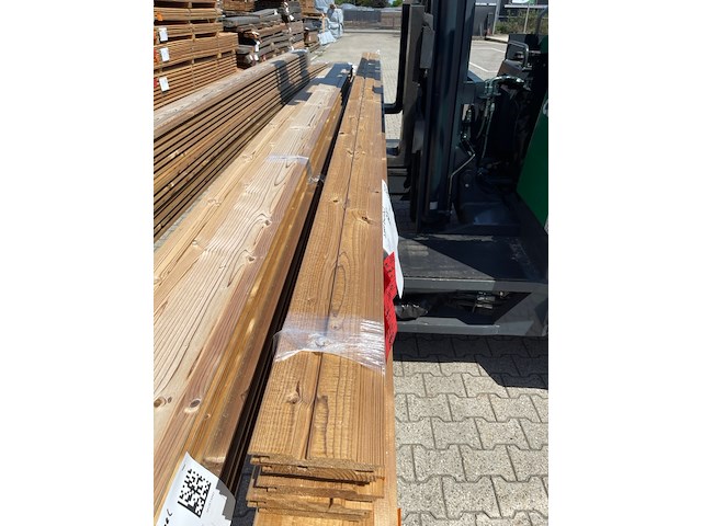 9x thermo vuren channelsiding, 20x140mm, lengte 4/360cm, 5/510cm - afbeelding 1 van  3