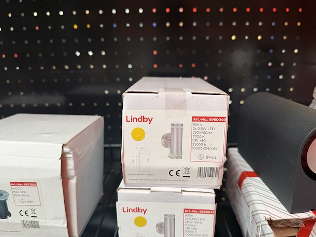9x tuinverlichting w.o. lindby, prios - afbeelding 5 van  7