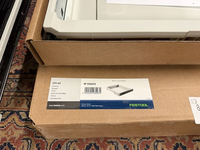 9x uittreklade festool, sys-az - afbeelding 7 van  9