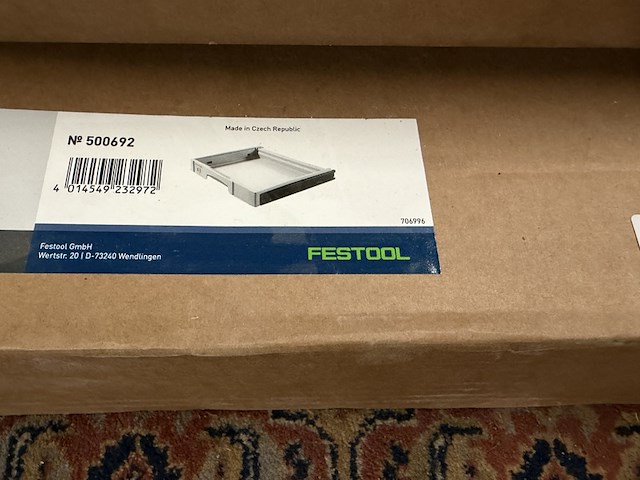9x uittreklade festool, sys-az - afbeelding 9 van  9