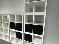 9x vakkenkast ikea, wit - afbeelding 2 van  3