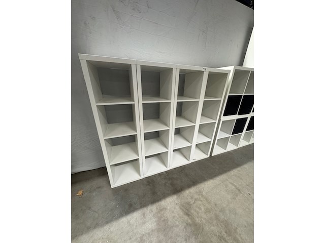 9x vakkenkast ikea, wit - afbeelding 3 van  3