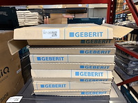 9x verzinkte montageplaat en bevestigingsmateriaal geberit - afbeelding 1 van  3