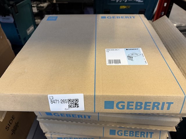 9x verzinkte montageplaat en bevestigingsmateriaal geberit - afbeelding 2 van  3