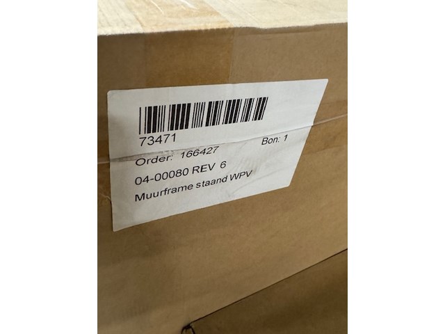 9x vloerframe en 1x muurframe staand - afbeelding 5 van  6