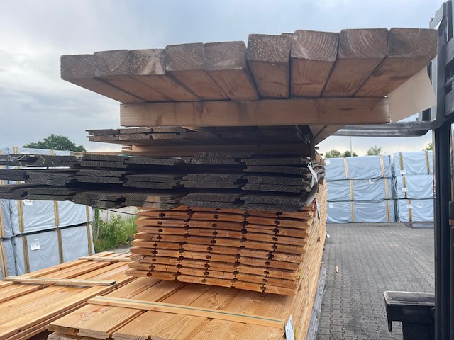 9x vuren regels geschaafd groen geïmpregneerd, 45x70mm, lengte 510cm - afbeelding 3 van  3