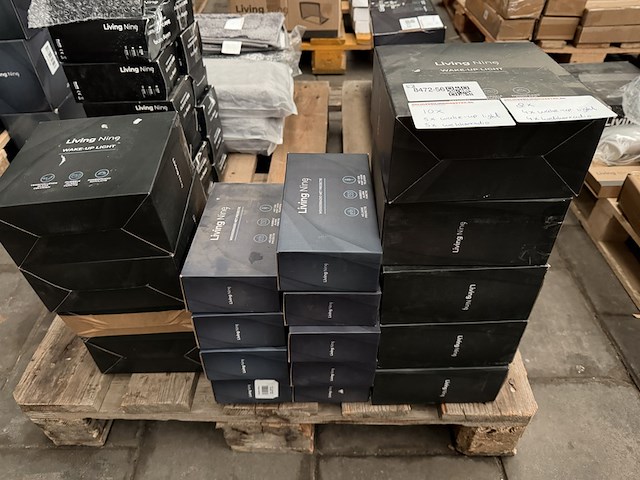 9x wake-up light, 9x wekkerradio living nine - afbeelding 1 van  3