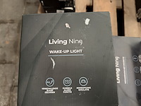 9x wake-up light, 9x wekkerradio living nine - afbeelding 2 van  3