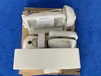 9x wasbak | wastafel | planchet | toiletrolhouder | kraan, duravit | ideal standard | villeroy & boch | saniclear talpa, wit - afbeelding 3 van  4