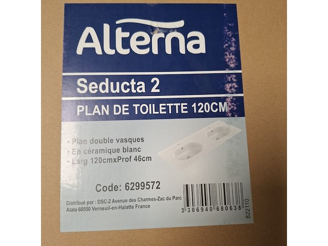 9x wastafel, alterna, wit - afbeelding 1 van  4
