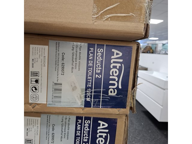 9x wastafel, alterna, wit - afbeelding 3 van  4
