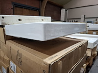 9x wastafel sanindusa, novelda plus, wit - afbeelding 3 van  8