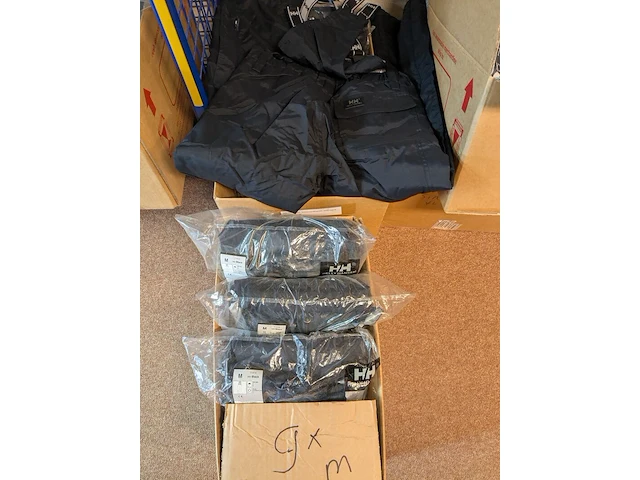 9x waterdichte tuinbroek helly hansen, zwart, maat m - afbeelding 1 van  3