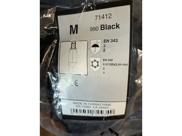 9x waterdichte tuinbroek helly hansen, zwart, maat m - afbeelding 3 van  3