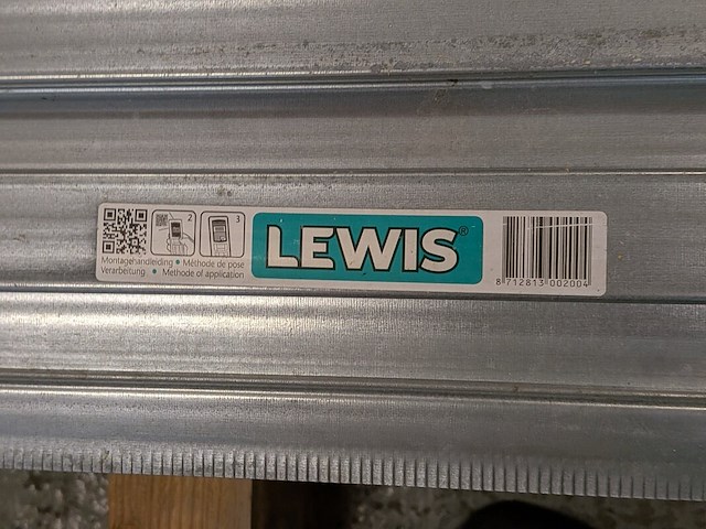 9x zwaluwstaartplaat lewis, bouwjaar 2023 - afbeelding 7 van  11