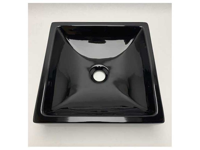 A and t italia basin b-286118 elegant square countertop washbasin - afbeelding 3 van  5