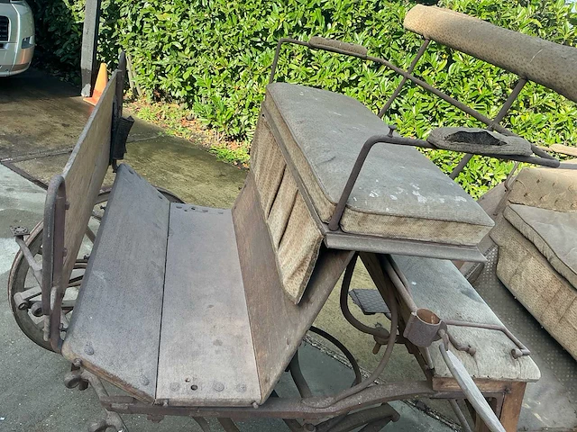 A. buschmann wagenfabrik roxel a/weser paarden koets - afbeelding 9 van  24