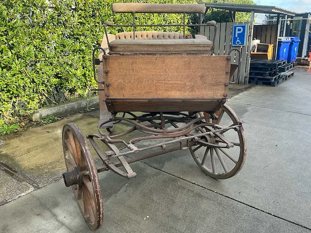 A. buschmann wagenfabrik roxel a/weser paarden koets - afbeelding 20 van  24