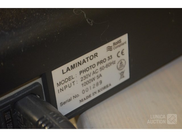 A3-lamineermachine - afbeelding 3 van  3