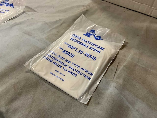 A5020 disposable apron (1200x) - afbeelding 3 van  3