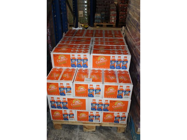 Aa-drink high energy. 34 dozen a 24 stuks op pallet. 816 flesjes a 0,33 cl. tht 4-26. bod is inclusief 122,... - afbeelding 2 van  2