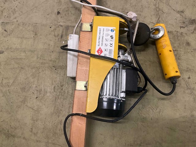 Aa lift - elektrische takel - 125 / 250 kg - kabellier - afbeelding 5 van  7