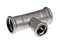 Aalberts - vsh xpress - r2415 - verloop t-stuk (2x) - afbeelding 1 van  2