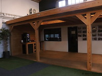 Aanbouw veranda (douglas) - 810x330x258cm - afbeelding 5 van  29