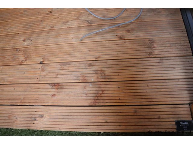 Aanbouw veranda (douglas) - 810x330x258cm - afbeelding 7 van  29