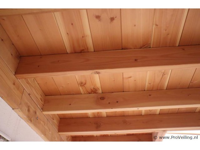 Aanbouw veranda (douglas) - 810x330x258cm - afbeelding 11 van  29
