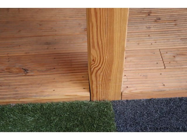 Aanbouw veranda (douglas) - 810x330x258cm - afbeelding 13 van  29