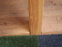 Aanbouw veranda (douglas) - 810x330x258cm - afbeelding 13 van  29